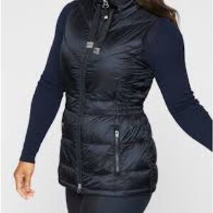 Athleta Navy Quilted Vest